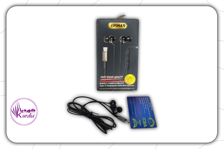 هندزفری تایپ سی اپیمکس Epimax EH-145 Hi-Res Audio