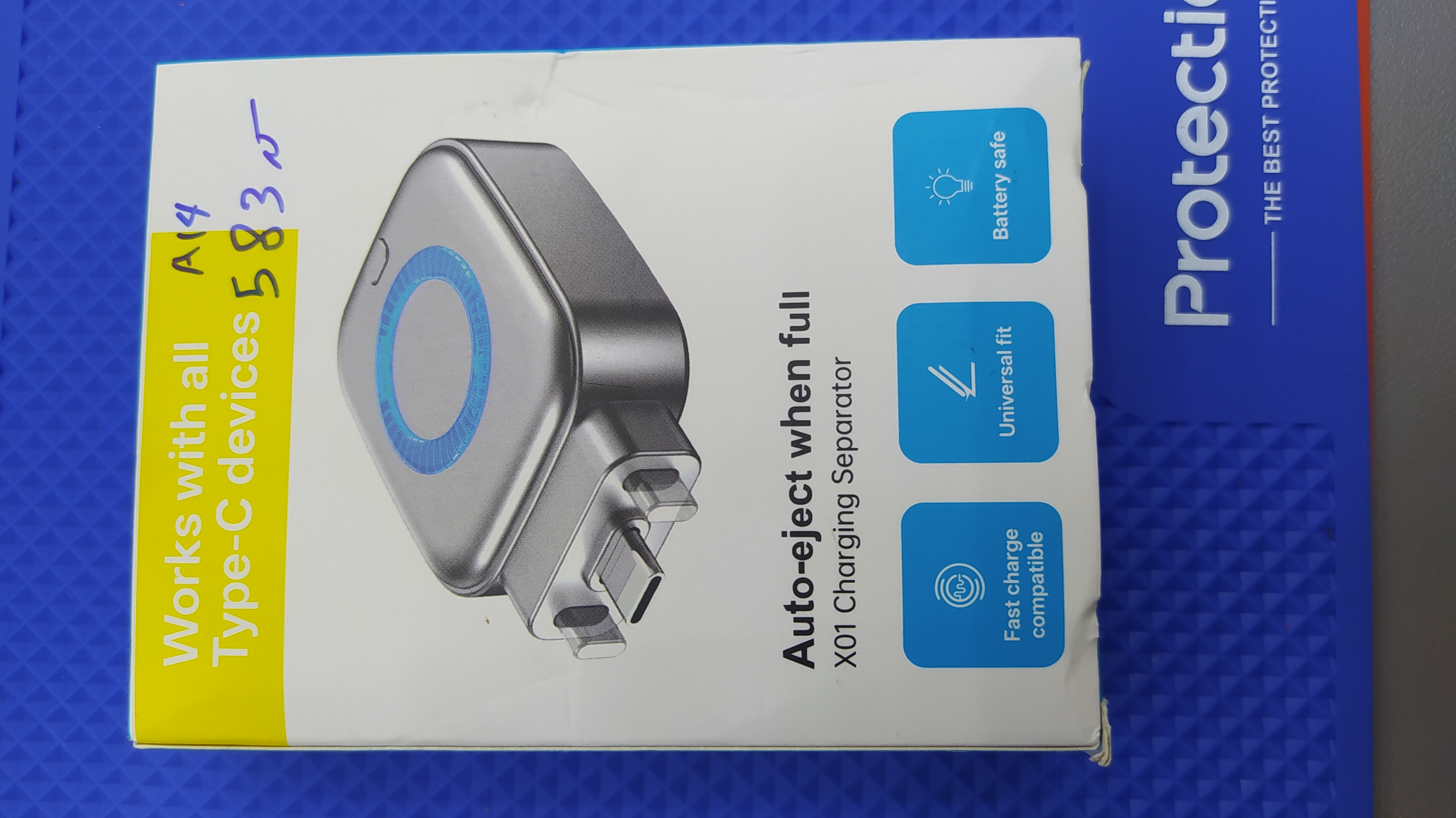 مبدل قطع خودکار شارژ USB‑C مدل X01 | آداپتور محافظ شارژ 140 وات
