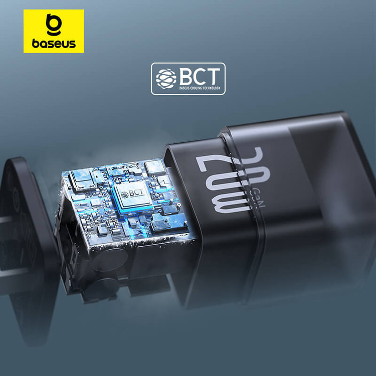 شارژر دیواری بیسوس Baseus GAN5S 1C P10162503113-00 EU توان 20 وات