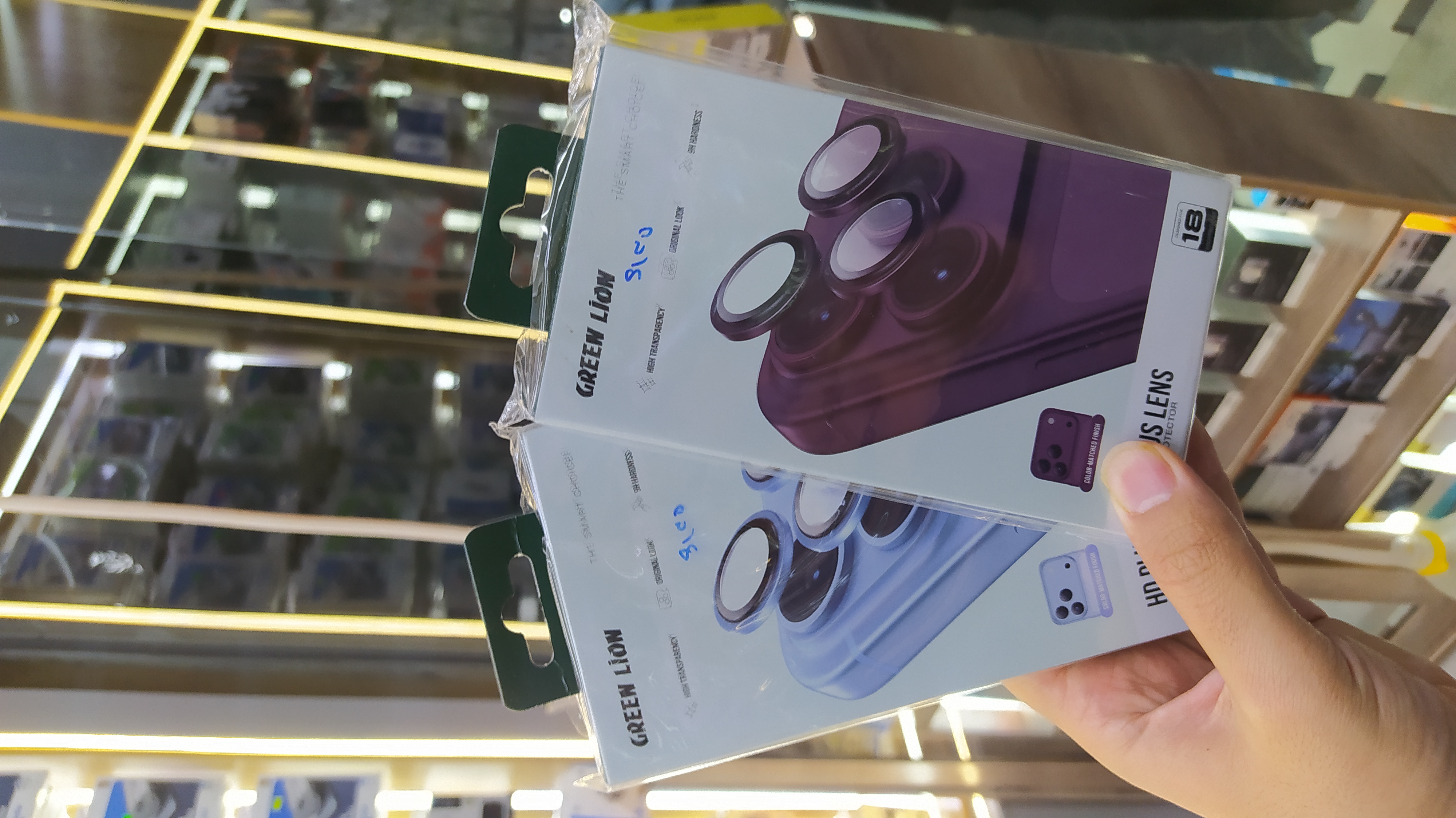 محافظ لنز دوربین گرین لاین مدل اچ دی پلاس Green camera lens HD plus