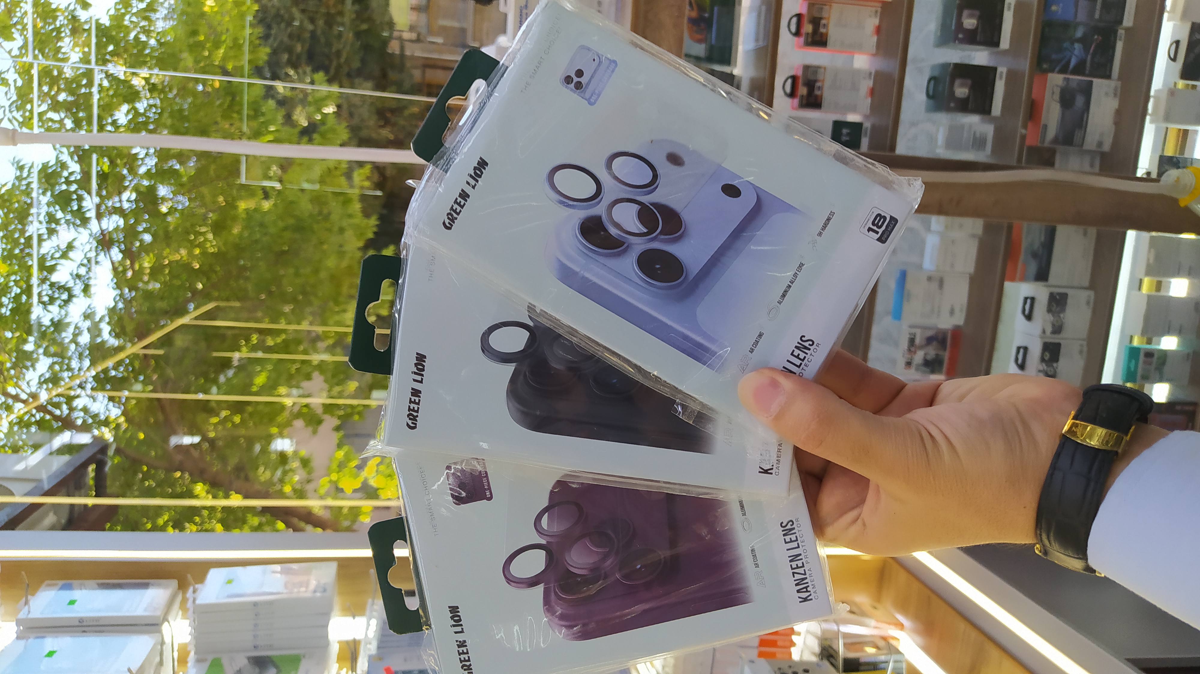 محافظ لنز دوربین کانزن  گرین لاین Green Lion Kanzen Camera Lens